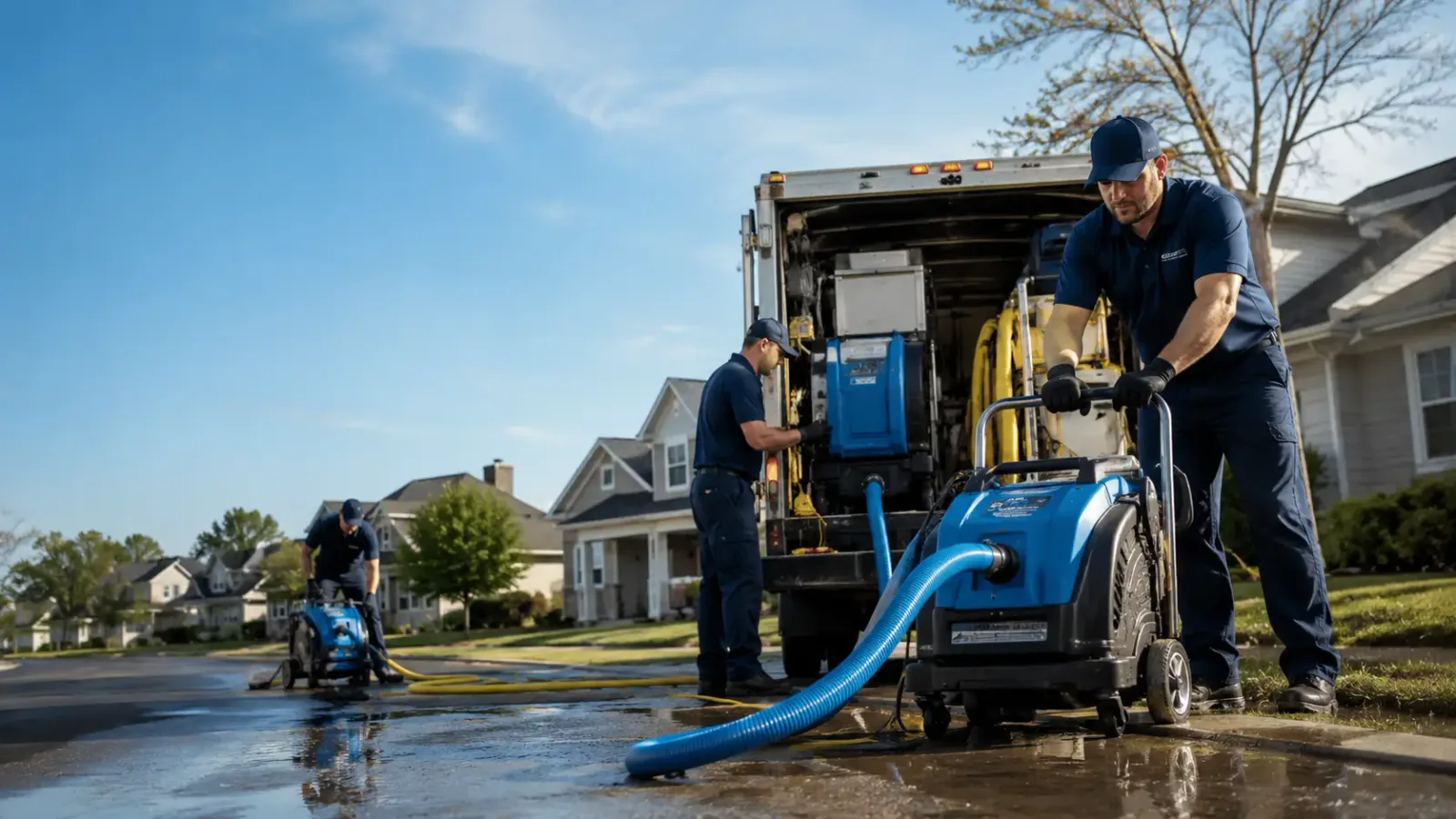 Flood Damage Cleanup in Harpers Ferry, IA